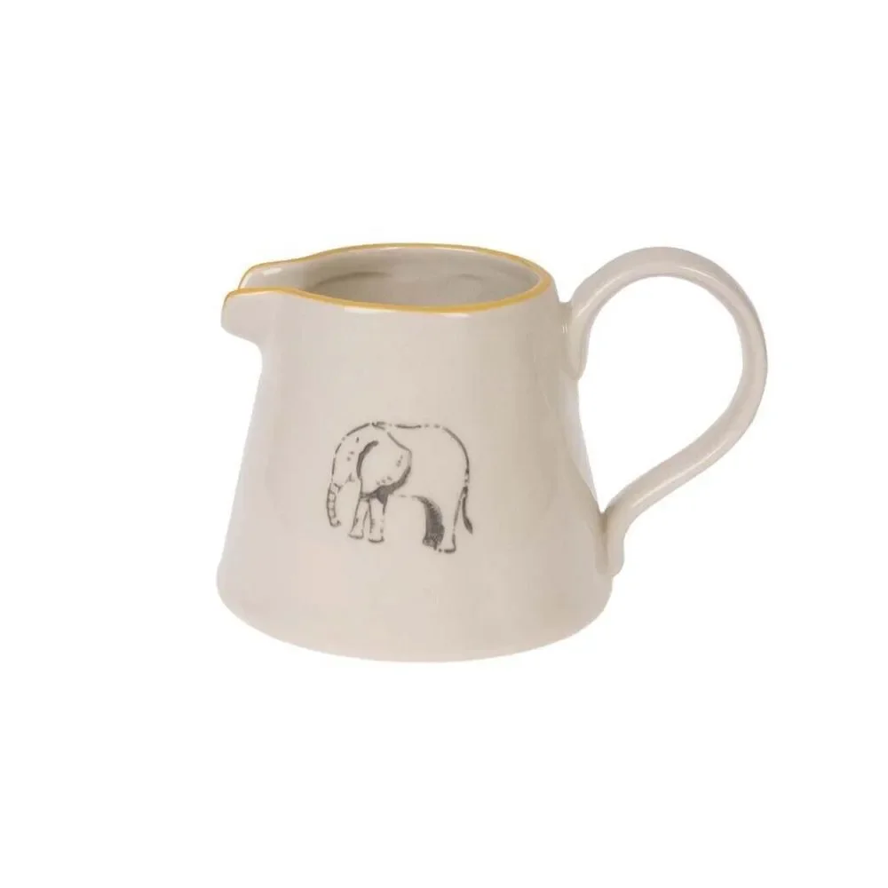 New‎ Elephant mini stoneware jug